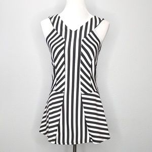 torrid Tops - Torrid black white stripe peplum top sz 2 NWOT torrid Tops - Torrid black white stripe peplum top sz 2 NWOT